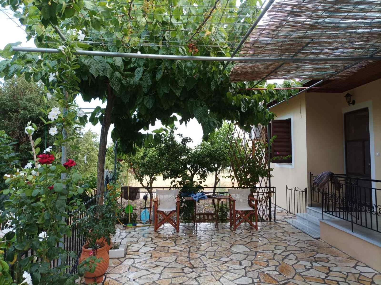 Calm House In Sivros Village, Lefkada エクステリア 写真